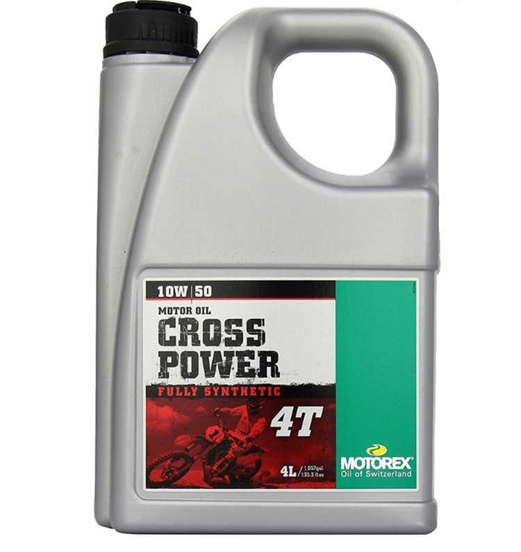 ACEITE MOTOREX CROSS POWER 4T 10W50 4L